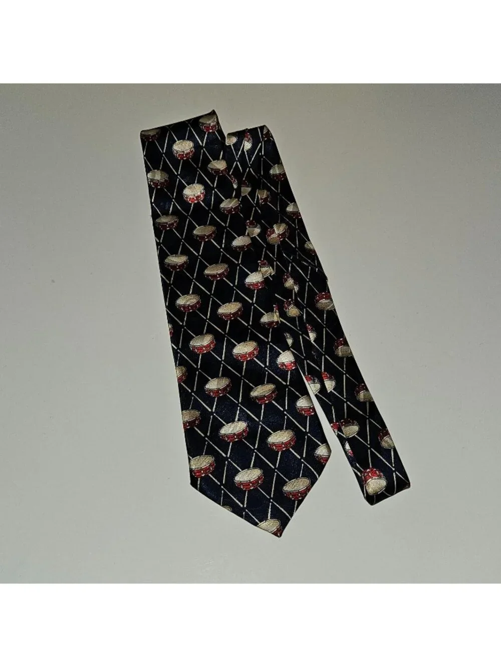 VTG Drum Drummer Instrument Neck Tie 56